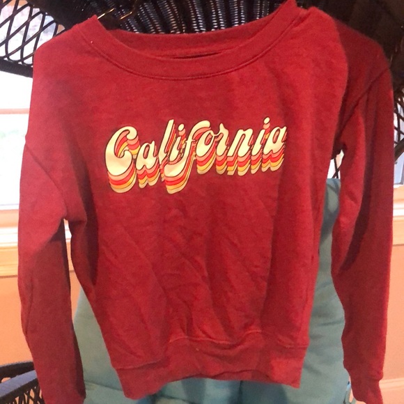 Tops - NWOT Size XS California sweatshirt!  Never worn!